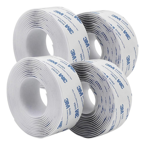Banda Aro Y Lazo, Mxvkw-002, 2 Pzas, 38mm, 1m, Blanco, Rollo Color Blanco