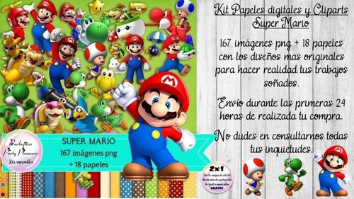 Papeles Fondos Y Cliparts Imagenes Png Super Mario