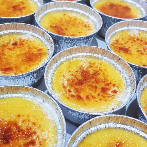 Molde Para Mini Flan Con Tapa/ Muffin Individual 10 Juegos