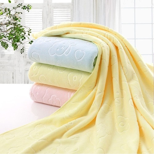 Paño De Ducha Para Cuerpo Seco, Toallas De Baño, Microfibra