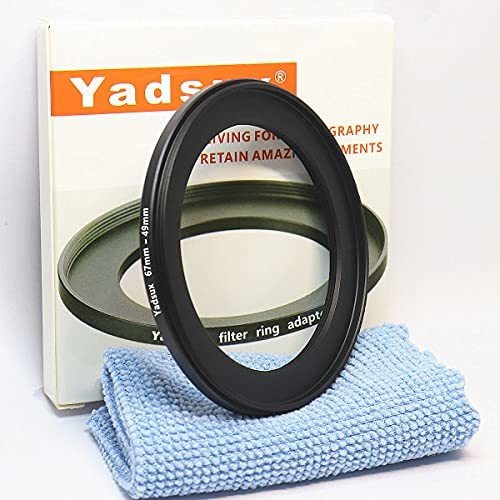 Imagen 2 de 4 de Anillo Adaptador Lente 2.638 in Para Filtro Camara Metal