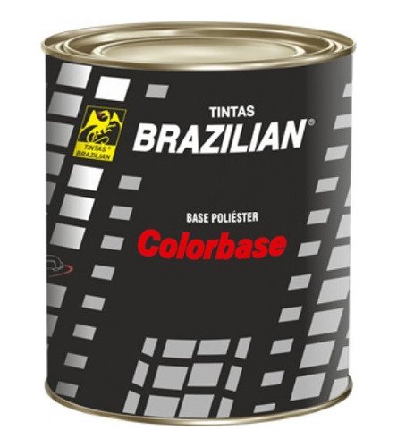 Tinta Brazilian Poliester Preto Carbon Flash Perolizado 
