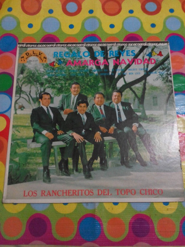 Los Rancheritos Del Topo Chico Lp Amarga Navidad R