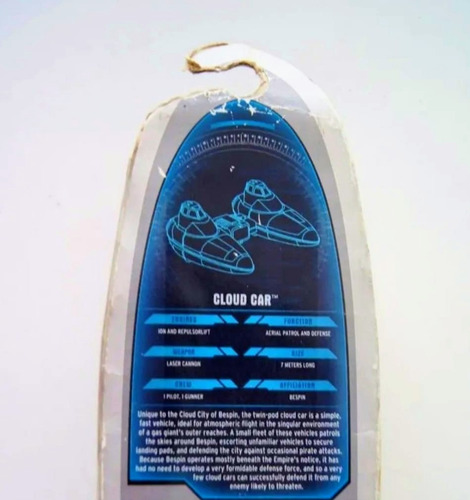 Star Wars Vintage Titanium Series Cloud Car De Colección (Usado)