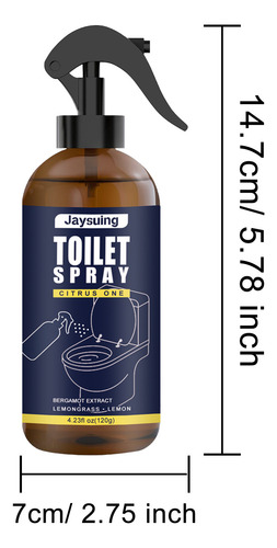 Aerosol Para Inodoro Antes Del Viaje, Spray Para Excrementos