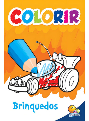 Colorir: Brinquedos, de Vários autores. Editorial Todolivro Distribuidora Ltda. em português, 2001
