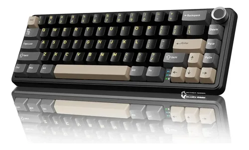 Teclado Mecânico Para Jogos Sem Fio Attack Shark X66 Star Black