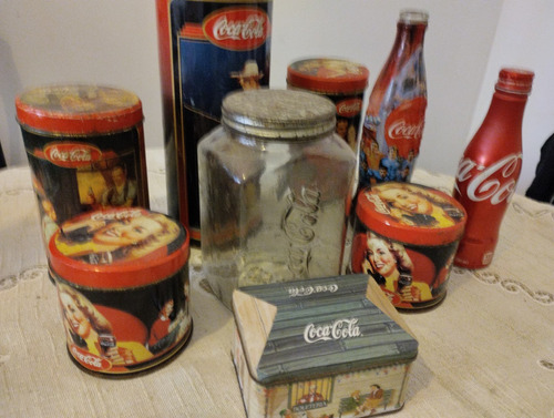 Latas Y Botellas Vintage Coca Cola 