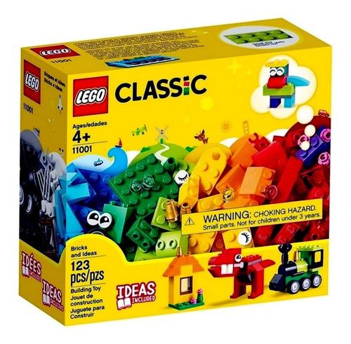 Blocos de montar LegoClassic Bricks and ideas 123 peças em caixa