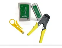 Comprar Kit Crimpeadora Red Rj45 Rj11 + Tester Red Rj45 + Pela Cable