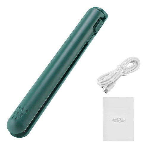 Plancha De Pelo Portátil Con Cable N1usb Para Pelo Liso Y Ri