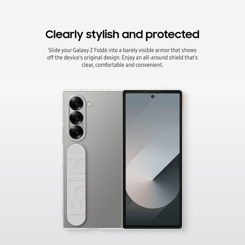 Funda Protectora Transparente Para Samsung Galaxy Z Fold 6