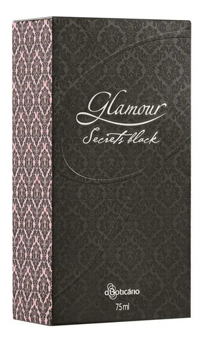 Imagem 2 de 3 de Deo Colônia Glamour Secrets Black 75ml - O Boticário