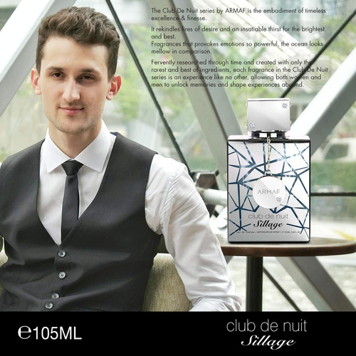 Armaf Club De Nuit Sillage Edp 105ml Para Hombre