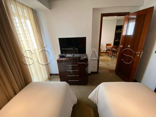 Imagem 3 de 15 de Flat No Itaim Bibi Com 2x Dorms E 2x Vagas Para O Seu Conforto No Pé Da Av 9 De Julho. Sem Fiador - Sf34767
