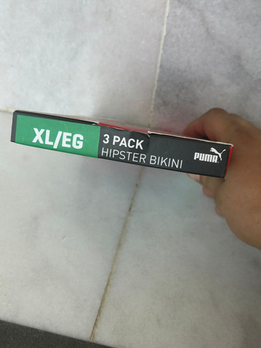 Pantys Hipster Bikini Puma 3 Piezas Para Mujer