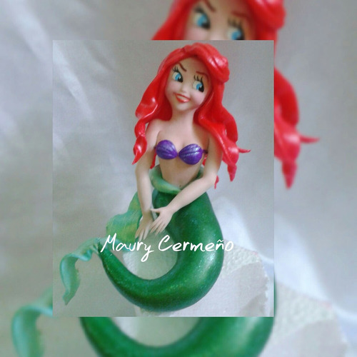 Adornos Para Tortas En Masa Flexible Princesas Disney