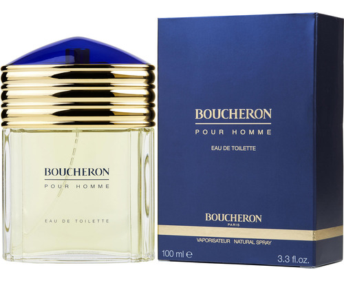 Perfume Boucheron Eau De Toilette Spray 100ml Para Homens