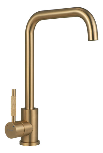Griferia Gourmet Cocina Mesada Oro Mate Piazza 10303om Color Dorado Oscuro