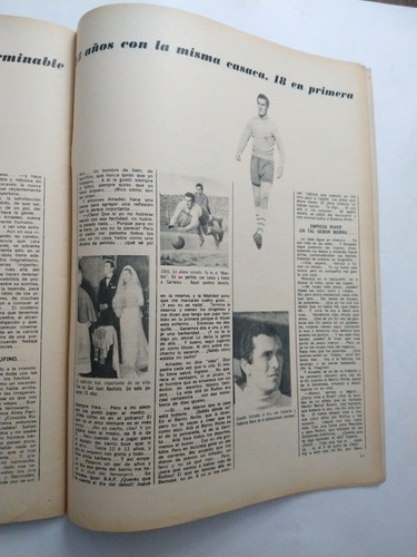 Sport N° 22 - 1966 Amadeo Carrizo River Lámina Banfield (Usado)