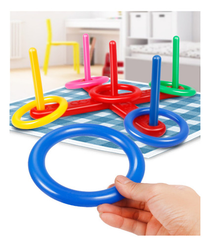 Set De Apuntar For Niños Con Anillo De Plástico Y Lanzar