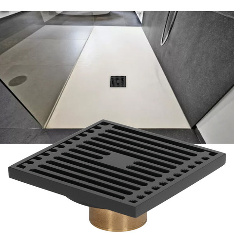 De Ducha De Desagüe De Piso Grande De Cobre A Prueba De