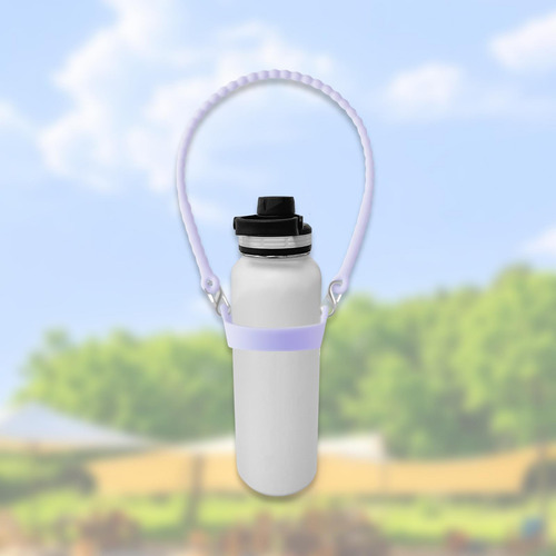Asa Para Botella De Agua, Correa Para Púrpura Claro