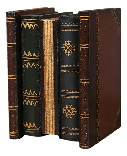 Caixa De Livro Decorativa De Decorações De Livros Antigos Ca