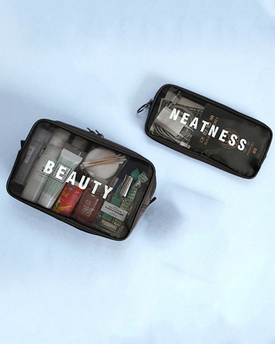 Zh Set De Bolsas De Cosméticos Para Viajes A La Moda: Organizad