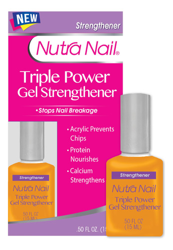Nutra Nail Tratamiento De Gel Triple Power - Laca Protector.