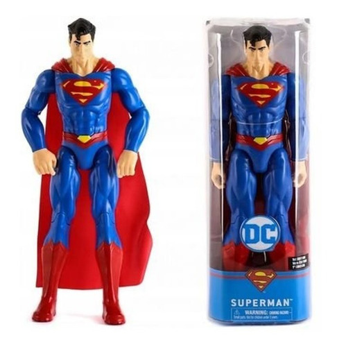 Muñeco Figura Superman Dc Comics  Liga De La Justicia Byp