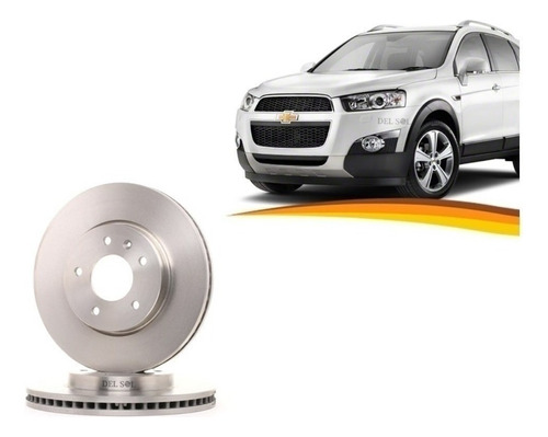 Disco Freno Delantero Chevrolet Captiva 2.4 2012 2016 X2 296