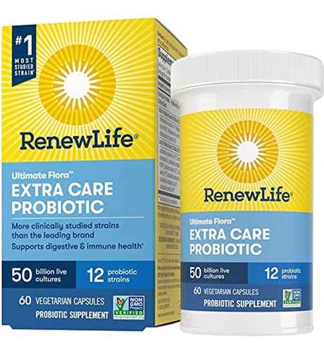 Renew Life Adult Probiotics 50 Mil Millones De Ufc Garantiza