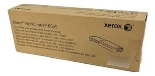 Tóner Xerox 106r02748 - Workcentre 6655 High Yield Cyan Cian