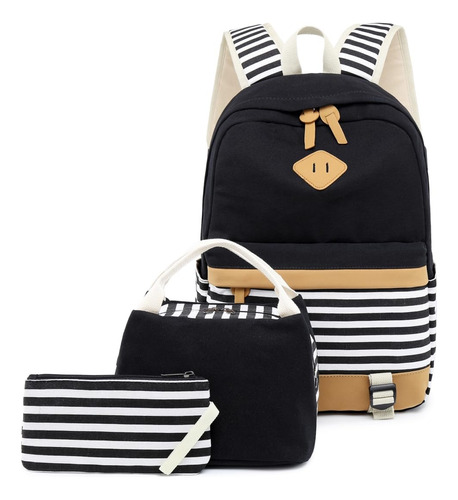 Am Seablue Women Laptop Backpack High School Bookbag 15.6 Pu