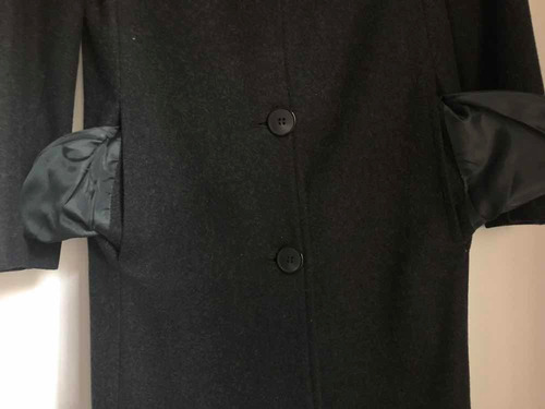Tapado De Paño Gris Oacuro