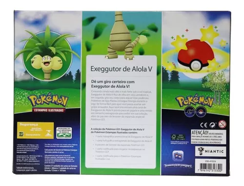 Exeggutor de Alola V  Pokémon GO do Pokémon Estampas Ilustradas