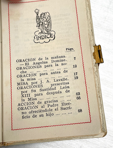 Antiguo Libro Religioso, Tesoro Divino, Devocionario, 1927 (Usado)