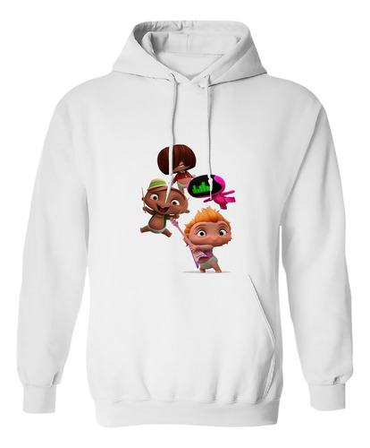 Sudadera Con Gorro Mini Beat Power Rockers