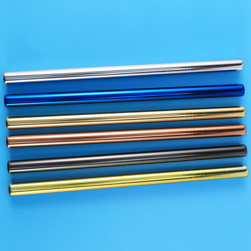 Pajitas Reutilizables De Acero Inoxidable, 3 Cepillos De Lim