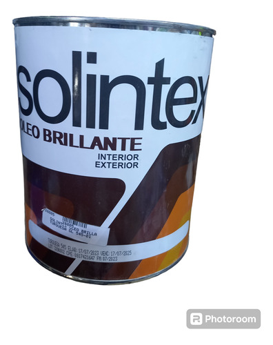 Pintura Solintex Oleo Briilante Turquesa Cod 545