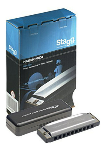 Stagg Bjh-b20 G Blues Harmonica - Key Of G