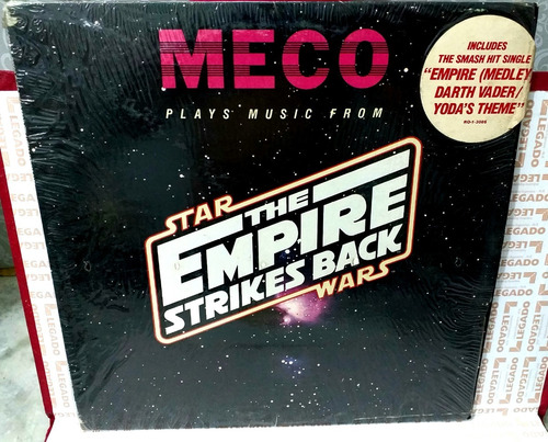 Meco - The Empire Strikes Back (star Wars) Lp 10  Usa 1980 