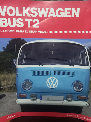 Volkswagen Bus T2 1972, Auto Clasico De Colecc, Escala 1:43