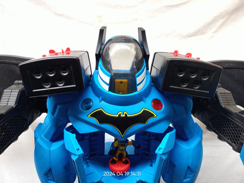 Batbot Xtreme Batman Imaginext Con Luz Y Sonido Gigante 1.70 (Usado)