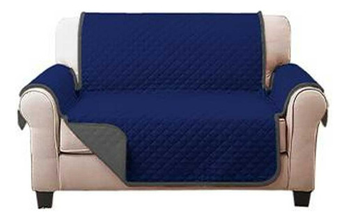 Cubresofá Protector Doble Vista Tamaño Sofá Para 2 Personas