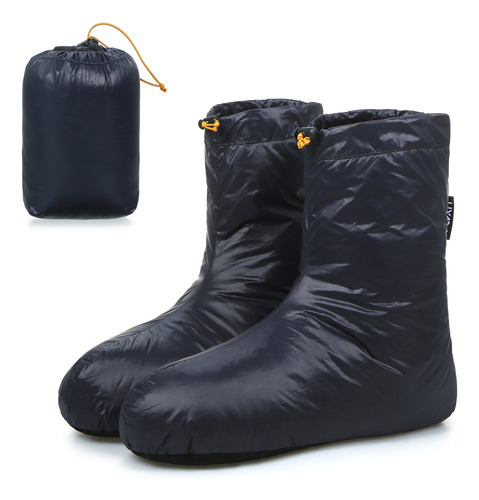 Botas De Invierno Booties Down Para Mujer, Calcetines Lixada