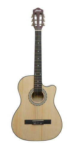 Violão Estudante Steve Classico 38 Nylon Natural C/cutway