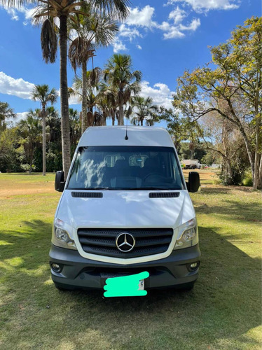 Imagem 1 de 9 de Mercedes-benz Sprinter Van 2.2 Cdi 415 Luxo Teto Alto 5p
