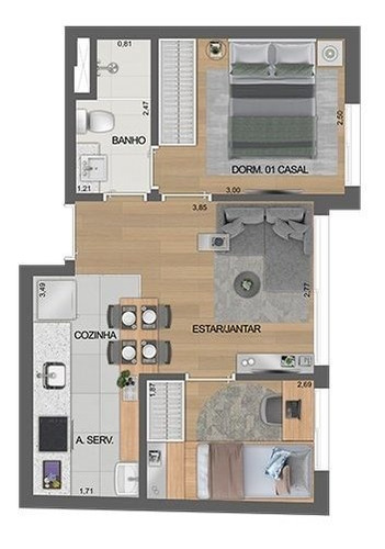 Imagem 27 de 30 de Apartamento À Venda No Bairro República - São Paulo/sp - O-11278-20843